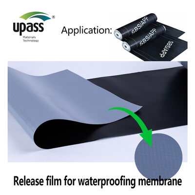 Film HDPE Lapis Silang Kekuatan Tinggi 100 Mikron untuk Pelindung Atap Es & Air
