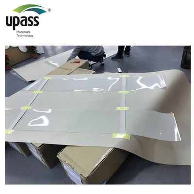 Kaca Aplikasi Self Adhesive PDLC Smart Film Warna Putih