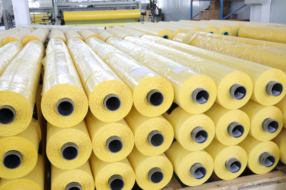 PE Cotton Wrapping Film Panjang Adhesi Mantap Dapat Disesuaikan