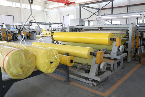 PE Cotton Wrapping Film Panjang Adhesi Mantap Dapat Disesuaikan