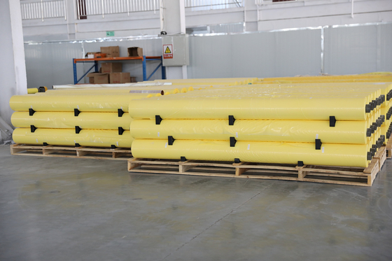 PE Cotton Wrapping Film Panjang Adhesi Mantap Dapat Disesuaikan