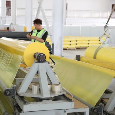 Film Bungkus Kapas Lebar 2210mm Untuk Pemanenan Kapas Otomatis Panjang Disesuaikan
