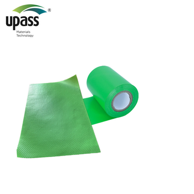 Film HDPE bertulang hijau tahan geser