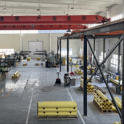 Film Pembungkus HDPE Kuning Dimensi 70um untuk Pemetik Kapas CP770