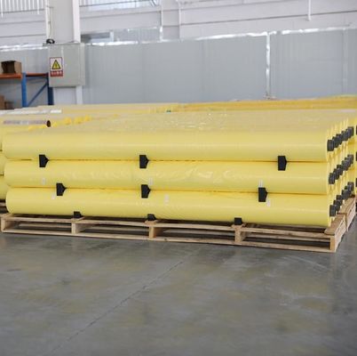 Desain Baru Pertanian Rumput Plastik Pembungkusan Katun Bale Film Wrap Silage Bale Wrap Stretch Film Untuk Biji