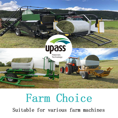 Film Silage PE untuk Pertanian Bale Wrap tahan UV