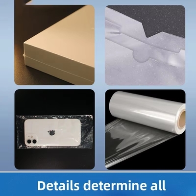Food Grade POF Heat Shrink Film 150-200MPa Kekuatan tarik