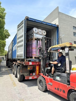 Film Rilis MOPP Silikon Tunggal/Ganda 100x55cm Gulungan untuk Pita Industri