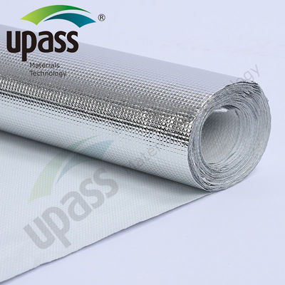 Kain Anyaman Aluminium Foil Komposit Pelapis PP Tahan Api untuk Insulasi Termal Bangunan dengan GSM Kustom