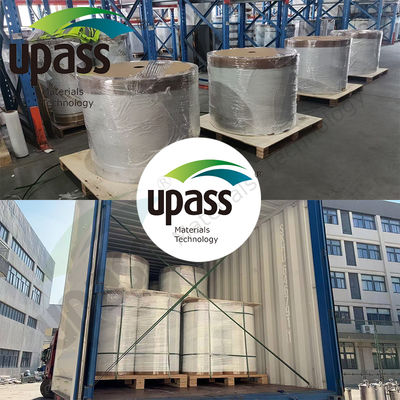 Tikar Non-Woven Polypropylene (PP) Tahan Api Membran PP PE PP untuk Membran Waterproofing Perekat Diri Tanpa Pembawa