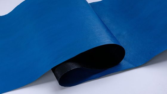 Biru Hitam Memperekat Diri Arsitektur Silikon Minyak Waterproofing Membrane Pe Film