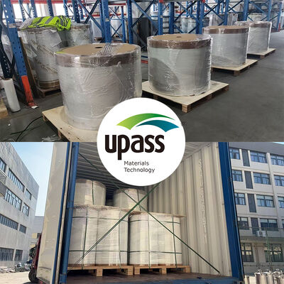 Casting Blow Molding Polypropylene Release Film Roll Soft Thickness 30 sampai 150 Mikron Release Force 5 sampai 15g Disesuaikan