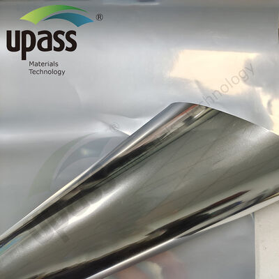 Bahan Laminasi Kelas Mesin Ekstra Tepi 150 Mikron PE Film Plastik Metalized Polyester VMPET Aluminium Kelembaban Proof