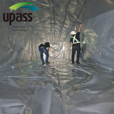 Bahan Laminasi Kelas Mesin Ekstra Tepi 150 Mikron PE Film Plastik Metalized Polyester VMPET Aluminium Kelembaban Proof