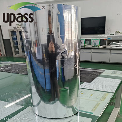 Bahan Isolasi Lebar Kustom Lembut Tahan Lembab Komposit VMPET Metallized PET PE Laminate Film Kemasan Gulungan Segel Panas
