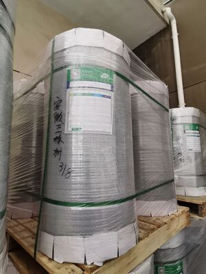 Film PE Dilapisi Silikon Bersertifikat ISO9001 yang Dapat Dilepas untuk Membran Tahan Air Aspal dengan Pemotongan Kustom