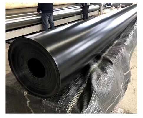 Waterproof 45mil Molding Grade HDPE Fish Pond Liner EPDM Rubber Pond Liner untuk kandang kolam