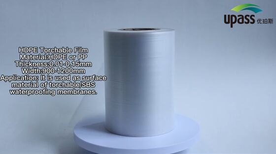 Membran Kedap Air SBS HDPE yang Dapat Disesuaikan dengan Api, Lubang Perforasi, Layanan Pemotongan Cetakan Tiup