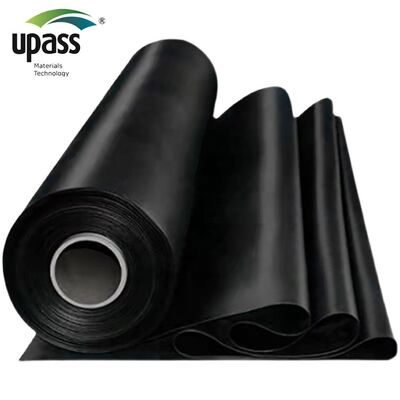 HDPE Geomembrane 2mm Pond Liner Permukaan halus HDPE Geomembran Liner Molding Grade