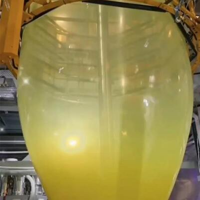 Anti-penuaan Baja Berwarna Bale Silage Warp Film Baja Packer Packing Bale Warping Film Produsen