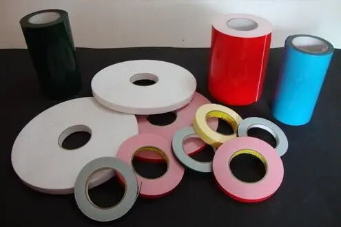 Lapisan Pelepas Silikon Berlapis Ganda 0,15mm HDPE yang Dapat Disembuhkan UV untuk Selotip Butil Lengket Perekat Diri, Kantong Vakum Cetakan Tiup