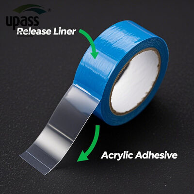 Produsen Liner Film Pelepasan Silikon HDPE Lapisan Sisi Dua Langsung Penyembuhan UV Layanan Pemotongan Waterproof tahan cuaca