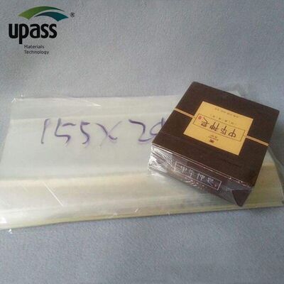 Film BOPP Transparan Larut Air Food Grade Segel Panas Lembut Laminasi Termal Bungkus Rokok Bingkai Foto Kerajinan Mengkilap