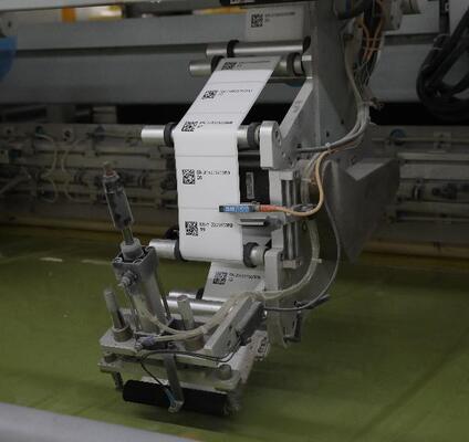 Film kemasan kapas Bale Wrap PE Kuning Blow Molding High-visibility Tear-proof Seal 2330*75mic/roll Upasschina