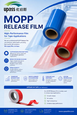 MOPP Release Film untuk Adhesive Tape Liner