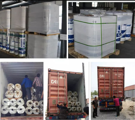 Non Slip Cross Laminated HDPE Film Untuk Kinerja yang Dapat Diandalkan Dalam Lebar 100mm-1100mm